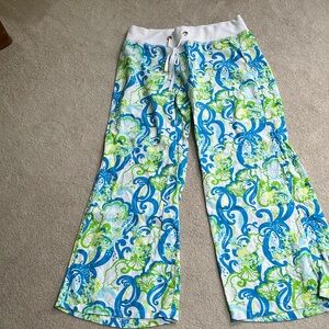 Large Lilly Pulitzer beach pants